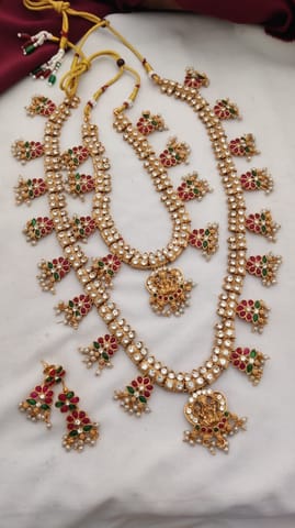 Lakshmi combo necklace set