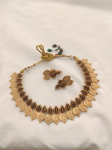 Antique kasumalai necklace set