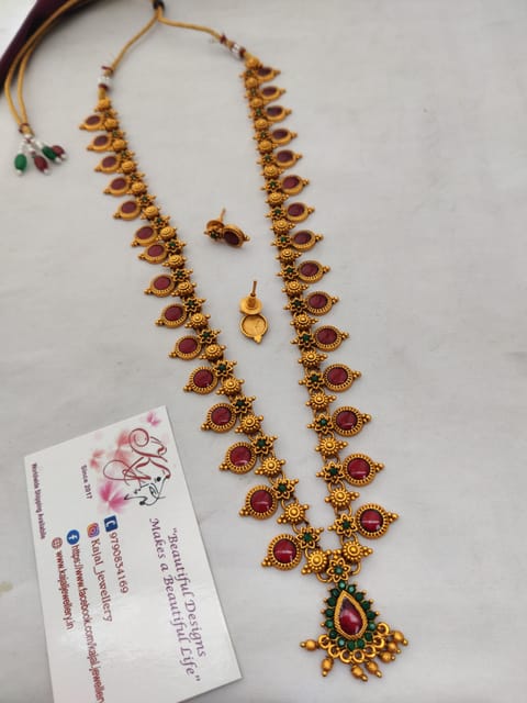 Red palakka set