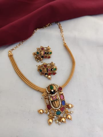 Cz Perumal choker set new