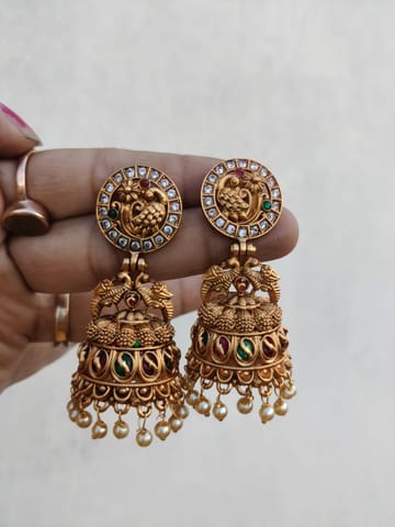 Peacock jhumki 2