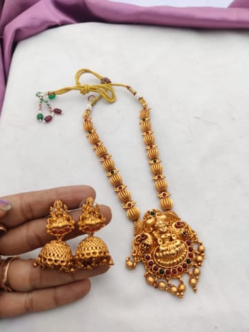 Temple necklace set