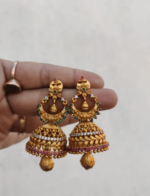 Cz Multi Jhumki