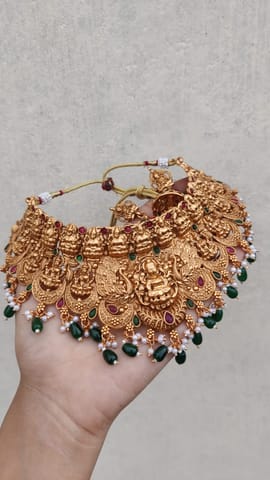 Temple bridal choker