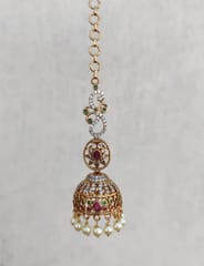 Premium gold bridal JhumkA