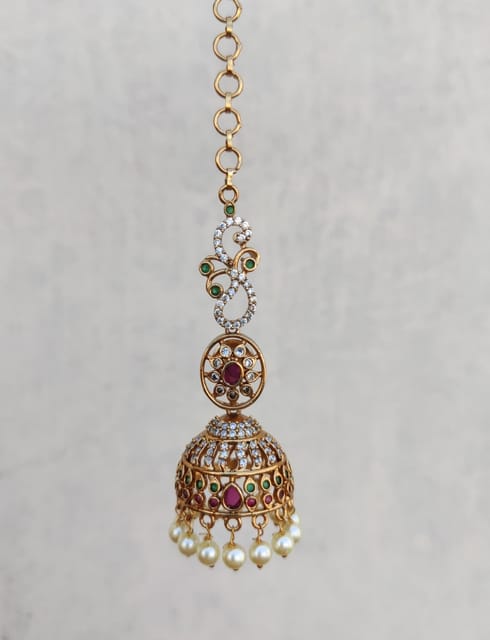 Premium gold bridal JhumkA