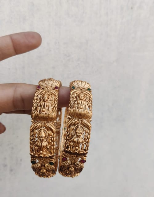 Temple bangles set