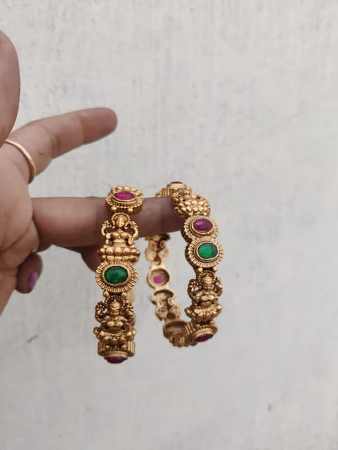 Temple bangles set